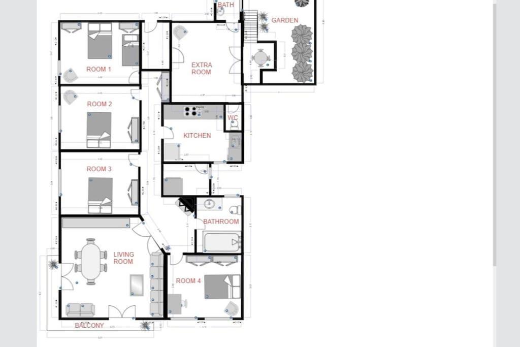Maison Biscuit. Apartament A La Placa De La Vila กัมโปรดอน ภายนอก รูปภาพ